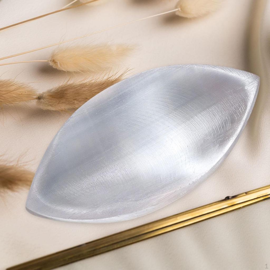 Selenite Crystal Bowl Storage Container for Men Women Centerpiece Table Decoration Decorative