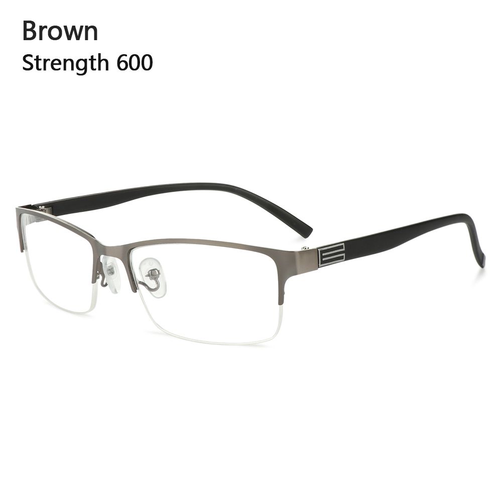 Vintage Eye Protection Metal Ultra Light Frame Business Eyeglasses Myopia Glasses Reading Glasses