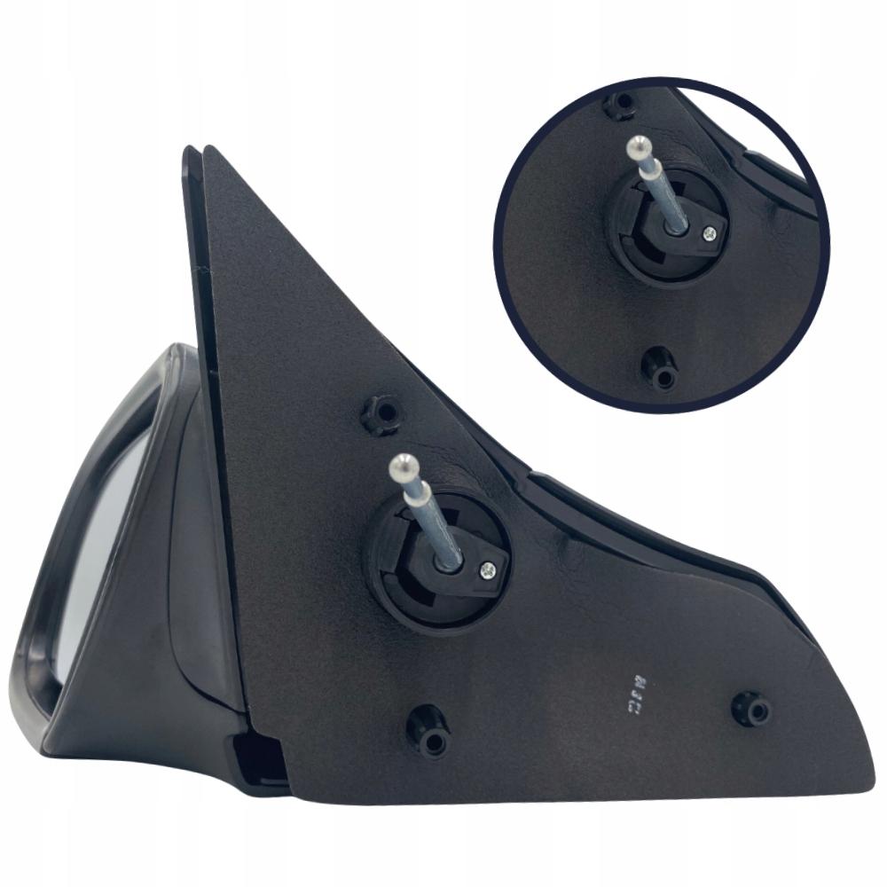 Left Mirror Opel Corsa B S93 Manually Controlled Black 1993-2000