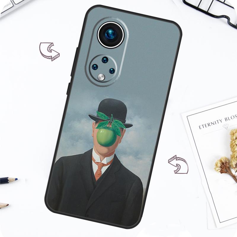 Чехол Rene Magritte для Honor Magic 5 6 7 Lite Honor 200 Pro X8b X9a X8a X8 X9 X9c X9b 50 70 90 Lite