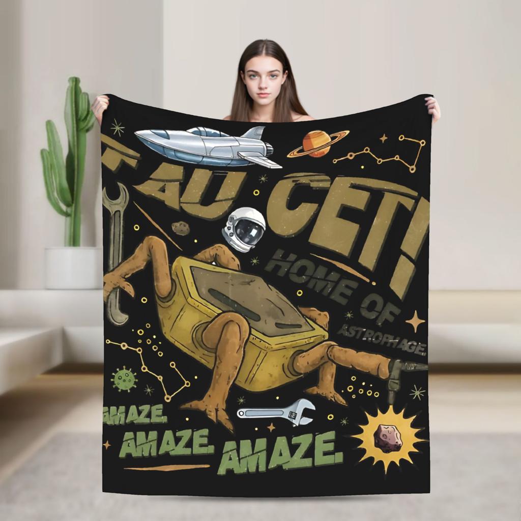 Project Hail Mary Amaze Blanket Quality Soft Throw Blanket Winter Kids Home Decor Aesthetic Bedspread