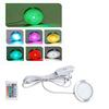 USB-лампа круглая с регулируемым RGB-цветом, DIY, яркий свет, лампа из алюминиевого сплава с пультом дистанционного управления, 3 Вт, светодиодная лампа для 3D-принтера, набор