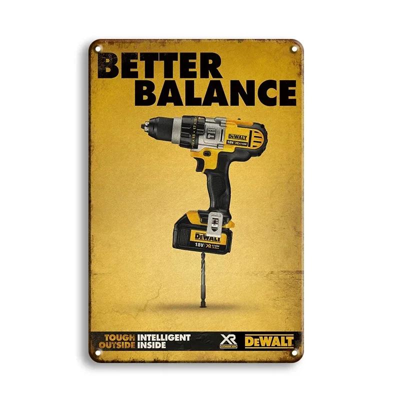 Ретро Инструмент Бренд Stihl Металлическая Жестяная Табличка Винтажная Тарелка Винтажная Табличка Для Мужской Пещеры Домашнего Бара Кафе Гаража Мастерской Клуба Настенный Декор