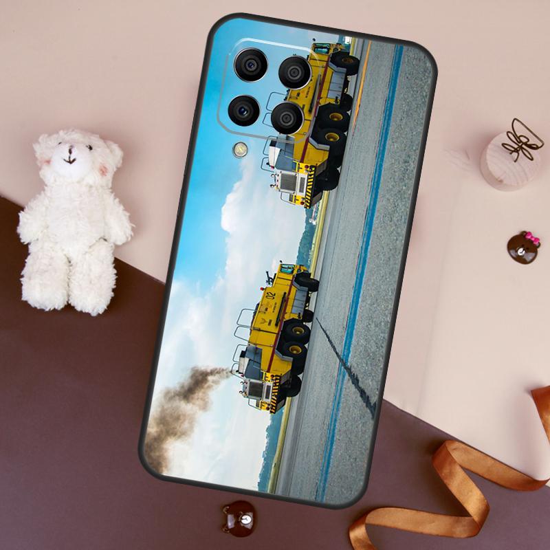 Fire Truck Case For Samsung Galaxy M13 M54 M34 M14 M56 M36 M16 M31 M11 M53 M12 M32 M52 M35 M55 M15 M06