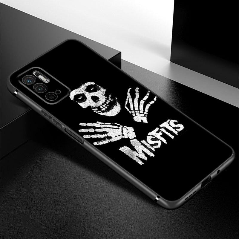 Чехол для телефона Misfits Glenn Danzig для Xiaomi Redmi Note 7 8 8T 9 9S 10 10S 10T 11 11S 4G 11E 11T Pro 5G, мягкий черный чехол из ТПУ