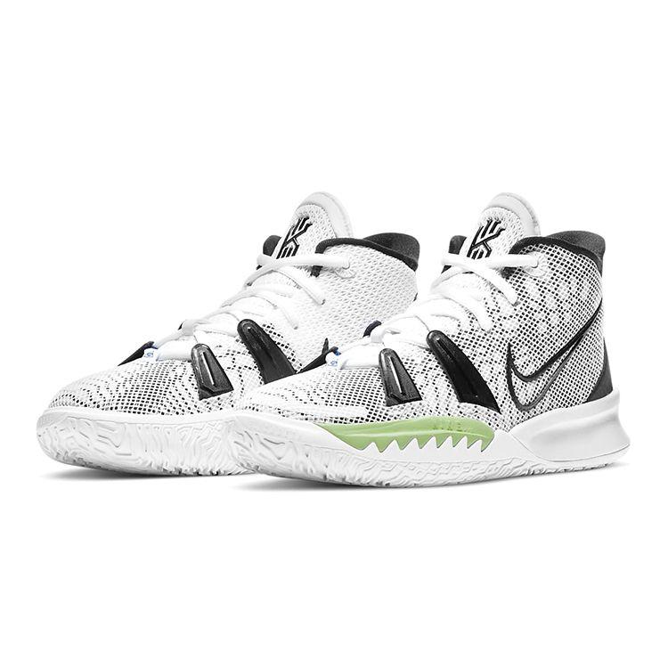 Nike Детские кроссовки Kyrie 7 GS Hip-Hop White Black Glow CT4080-105