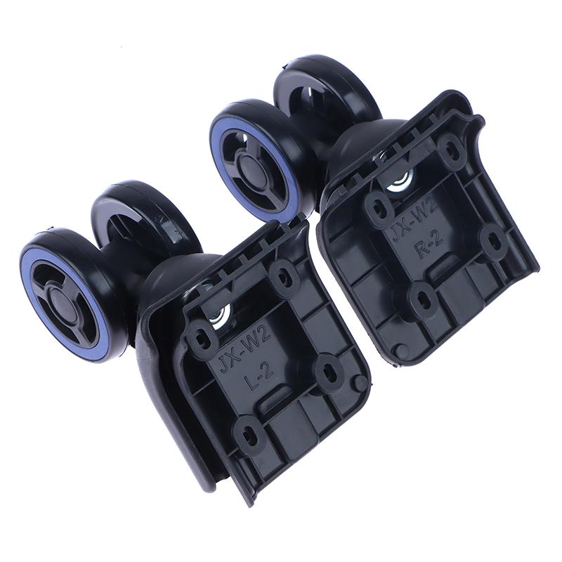 1 комплект сменных колес для чемодана, колеса для дорожного чемодана, вращающиеся на 360 градусов, бесшумные колеса для чемодана, универсальные аксессуары