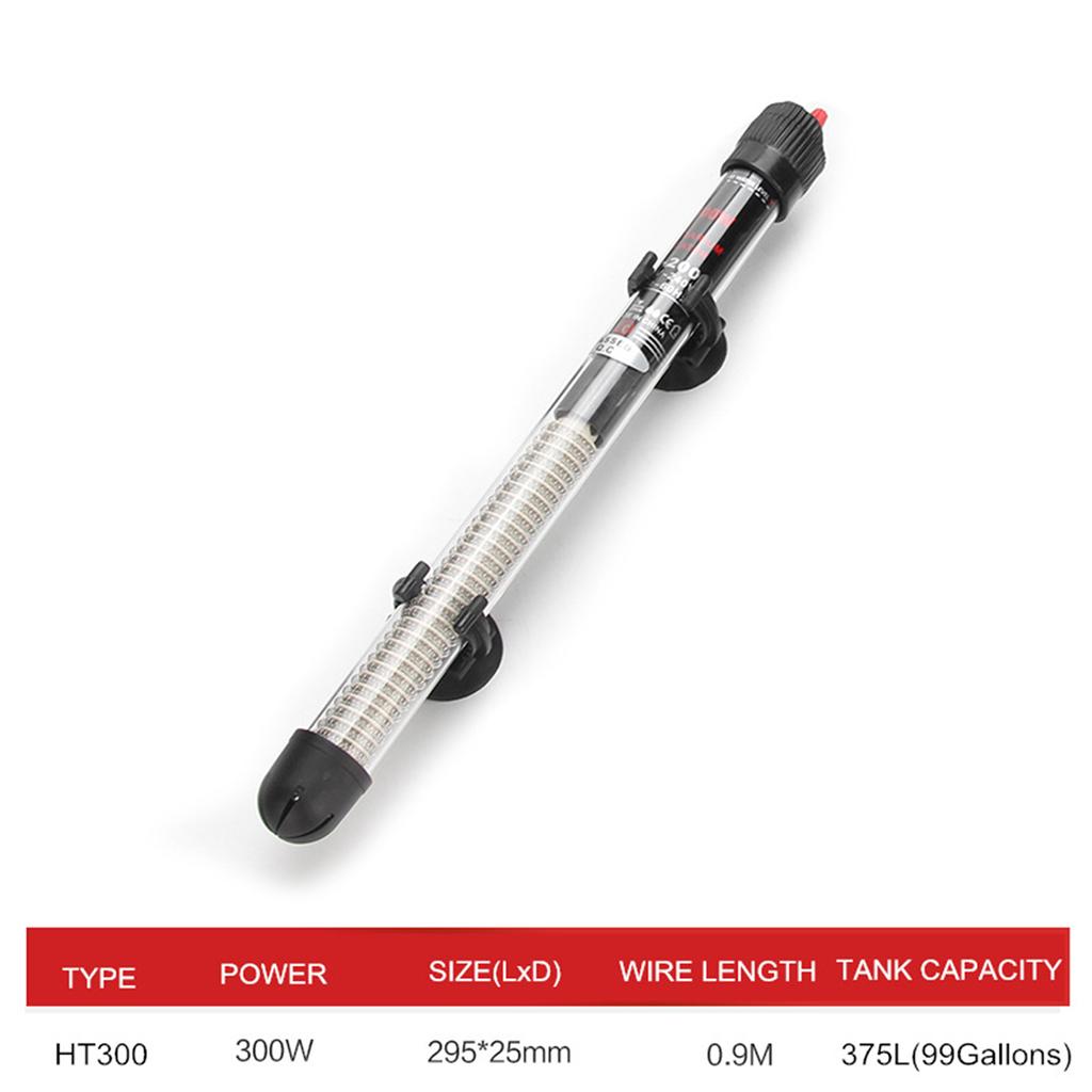 Fish tank heater - adjustable temperature submersible thermostat heater  25W/50W/100W/150W/200W/300W-US Plug