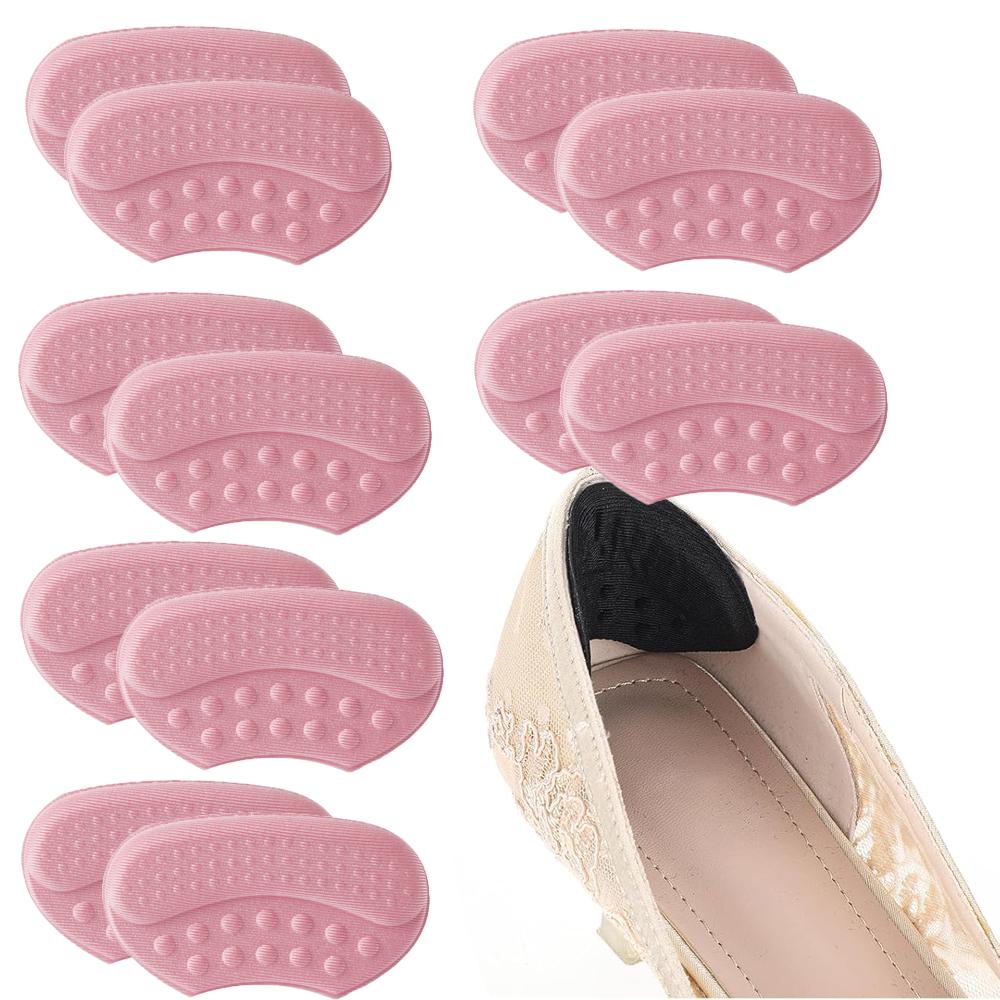 6 пар подпяточников Защитные подпяточники для женщин Мягкие нескользящие подпяточники для предотвращения трения и мозолей