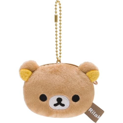 SAN-X Rilakkuma Mini Mini Plush Coin Case Rilakkuma CK69201 H8.5 X W6 X D3cm