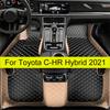 Автомобильные коврики для Toyota C-HR Hybrid   Автомобильные коврики для ног Покрытие ковриком для салона Автомобильные аксессуары для интерьера