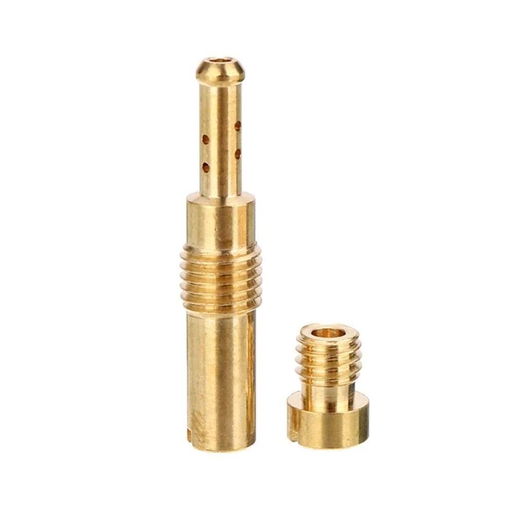 10pcs Motorcycle Carburetor Main Jets Slow Pilot Jets for PWK PWM Keihin OKO CVK NSR KSR Carb Set Injector Nozzle