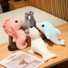 Симуляция Морские львы Тюлени Дельфин Морской конёк Плюшевый Мультяшный Реалистичный Морское животное Морской парк Плюшевая игрушка Набитая кукла Подарок для мальчика