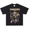 Футболка Travis Scott, Мягкая ткань, Повседневная