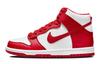 Nike Dunk High Championship Белый Красный Белая бирка на языке GS DB2179-106