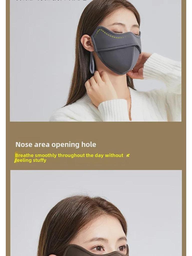 Маска из рыбьей кости: Теплые, стильные и ветрозащитные для велоспорта осенью/зимой