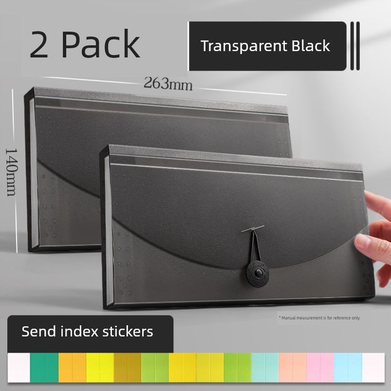 Storage Box Financial Accounting Reimbursement Folder