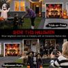 503. Halloween Garage Door Cover Decor, 7X8Ft Outdoor Party Backdrop