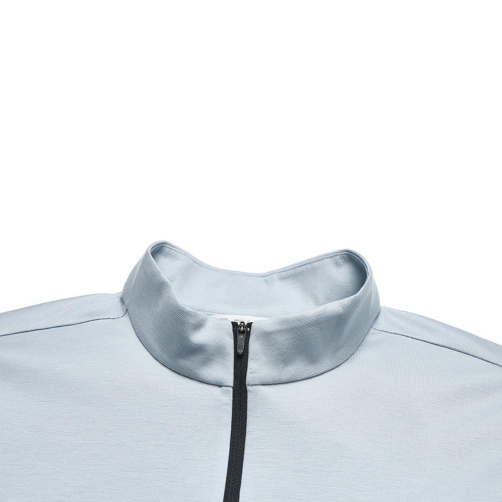 Новые футболки серии FILA Golf Мужские атласно-серые синие A11M545223FLB