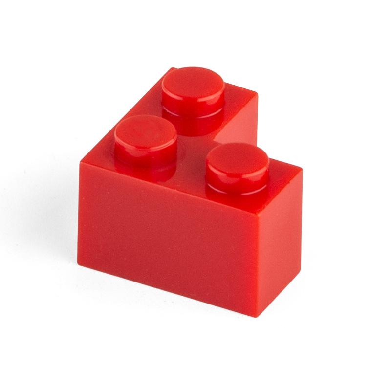 Нетоксичный [Funbrick] 70 шт. Конструктор DIY Толстые Фигурные Кубики 1+2 Точки Образовательный Креативный Размер Совместим с 2357 Пластиковыми Игрушками