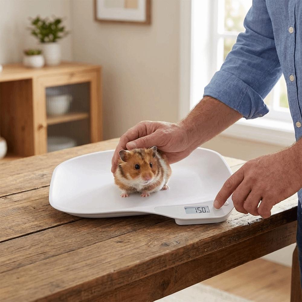 LCD Display Pet Electronic Scale High Precision Small Animal Scale Kitchen Scale Pet Weighing