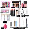 Popfeel Eyeshadow Lip Gloss Blush Foundation Lip Gloss Lipstick Glitter Makeup Box Full Set