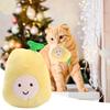 Interactive Catnip Cat Toys Onion Shape Fun Garlic Fabric Durable Soft Plush Bite-Resistant Teeth Grinding Tease Cat Toy