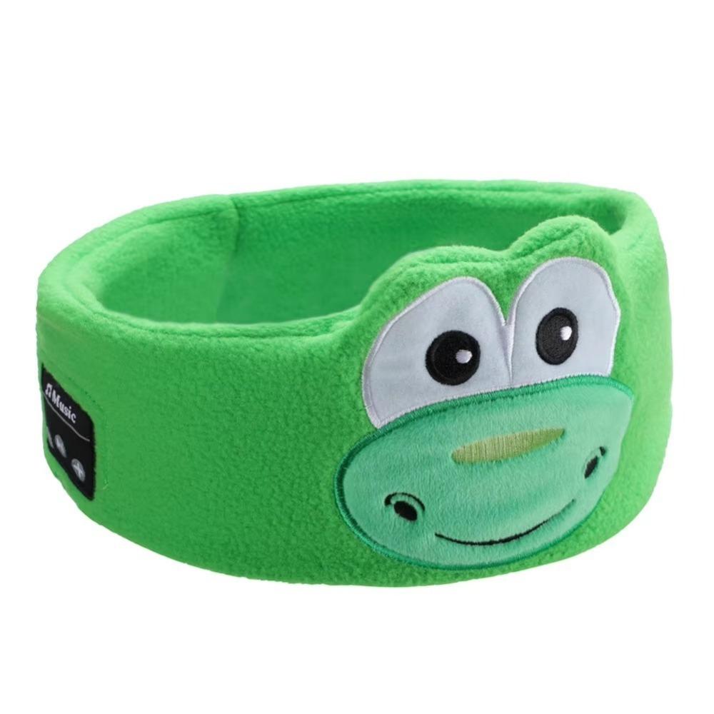 Thin Speakers Bluetooth Headphones Eye Mask Soft Plush Speakers Headband Not-in-Ear Design