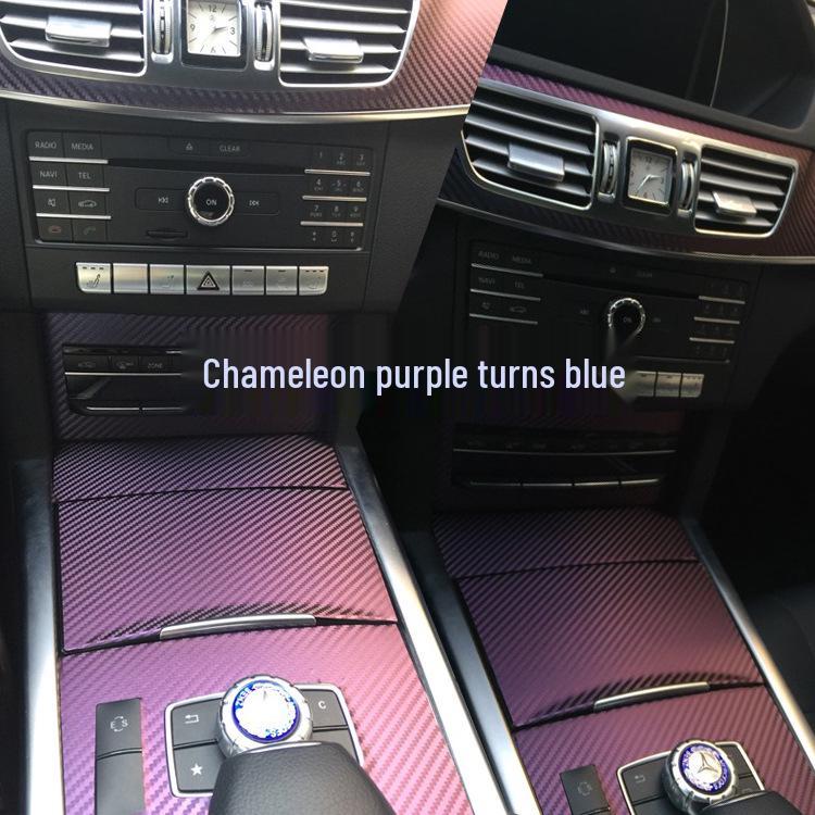 14-15 Mercedes-Benz E-Class E200/E260/E300 Interior Center Console Decoration Stickers