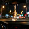 Indoor Aromatic Hanging Decor Car Perfume Bottle Pendant, Creative Air Freshener Diffuser Essential Oil for Vehicle, Portable Holder, Interior