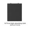 Ambitful Sun Scrim Transparent Black Diffuser Metal Alloy Frame for C Stand Photography Crew TV Station Live Broadcast Soft Ligh