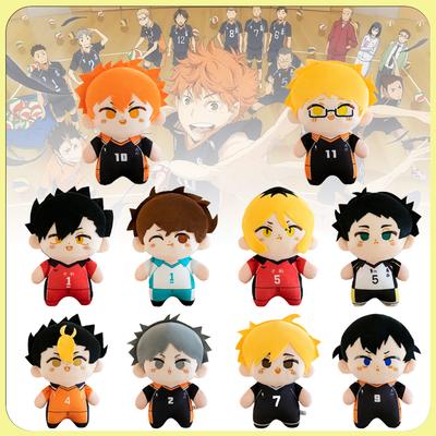 23 см Кавайная Плюшевая Игрушка Haikyuu Волейбольная Набивная Аниме Кукла Хюга Сёё Тобио Кагэяма Ю Нисиноя для Фанатов Детский Подарок на День Рождения