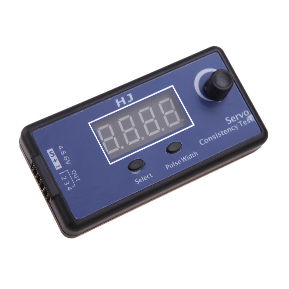 HJ Digital Servo Tester ESC Consistency Tester for RC Helicopter Airplane Car(Servo Tester,ESC Consistency Tester,RC