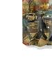 Vintage Street Scene Pattern 3D Printed Men's Shirt, Casual Hip-Hop Rock Streetwear Men's Summer Apparel Hawaiian Shirt