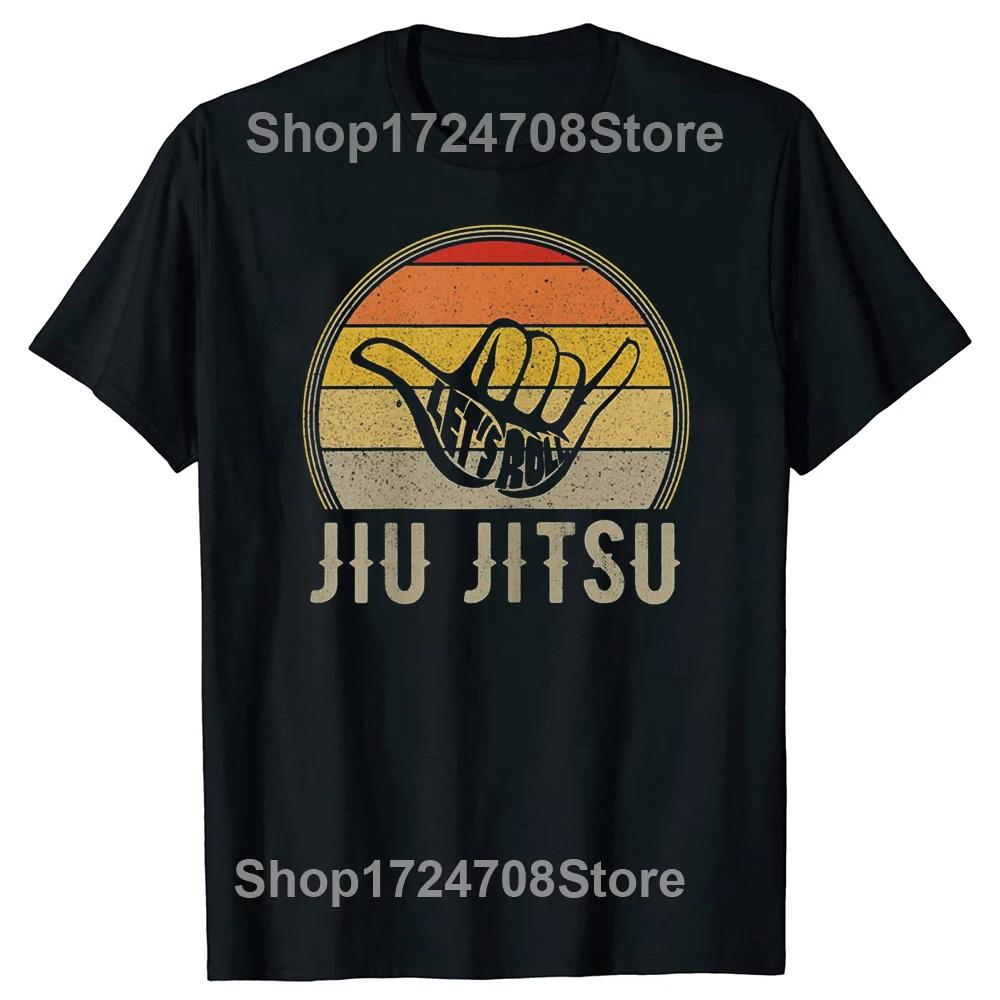 Some People Just Need A Hug Vintage BJJ Brazilian Jiu Jitsu Tshirts Men Casual Oversized 100 Cotton BJJ Streetwear T Shirt