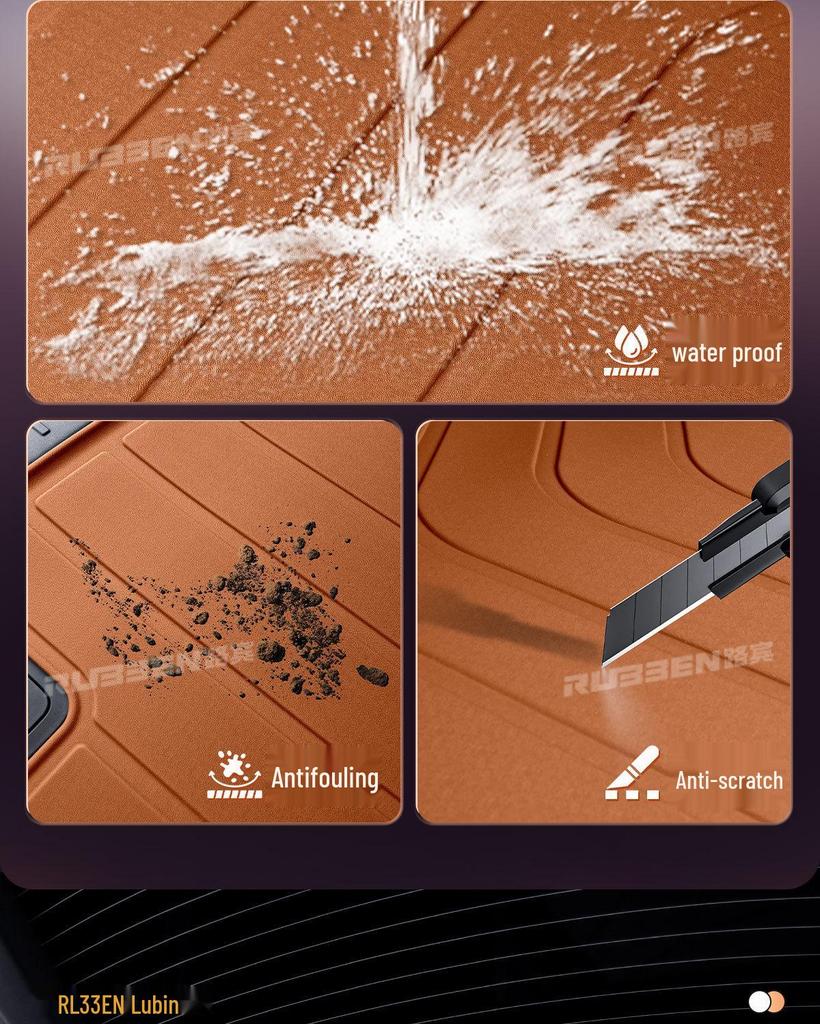 2025 Fangchengbao Tiger 7 TPE Semi-Enclosed Trunk Mat - Car Tail Box Accessory