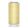 All-textile Thread 100% Polyester 5 Spools of 500m 701920 - Att 325 - Light Yellow