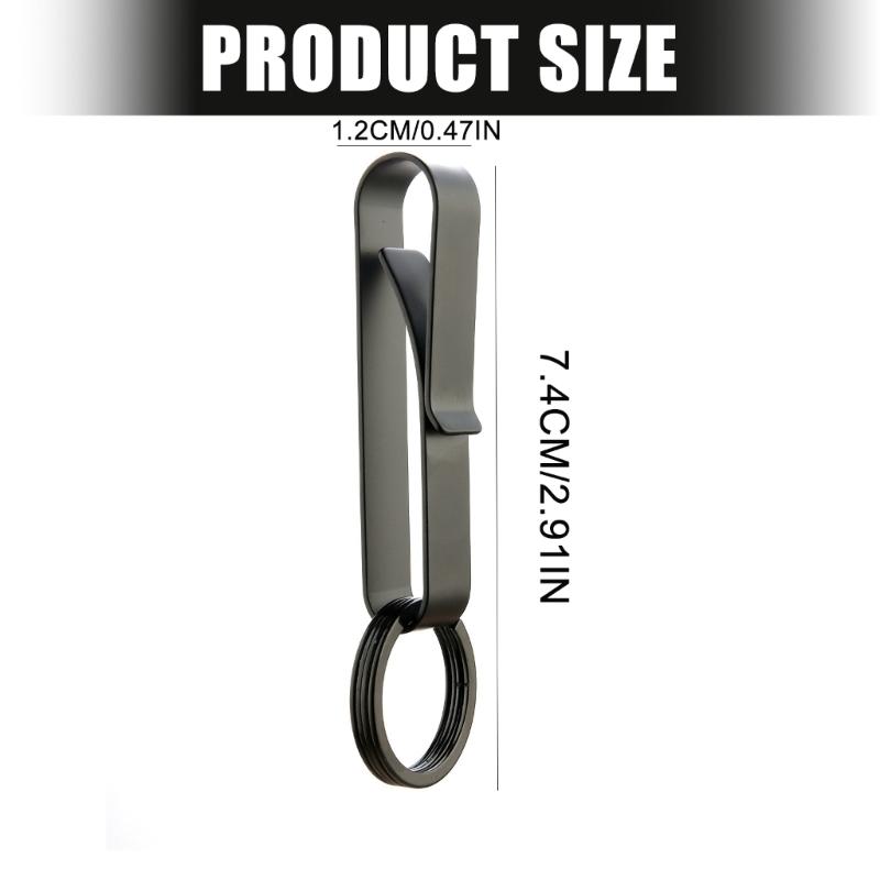 Premium Stainless Steel Carabiner for Corrosion Resistance and Large Key Capacity in Outdoor Activity
