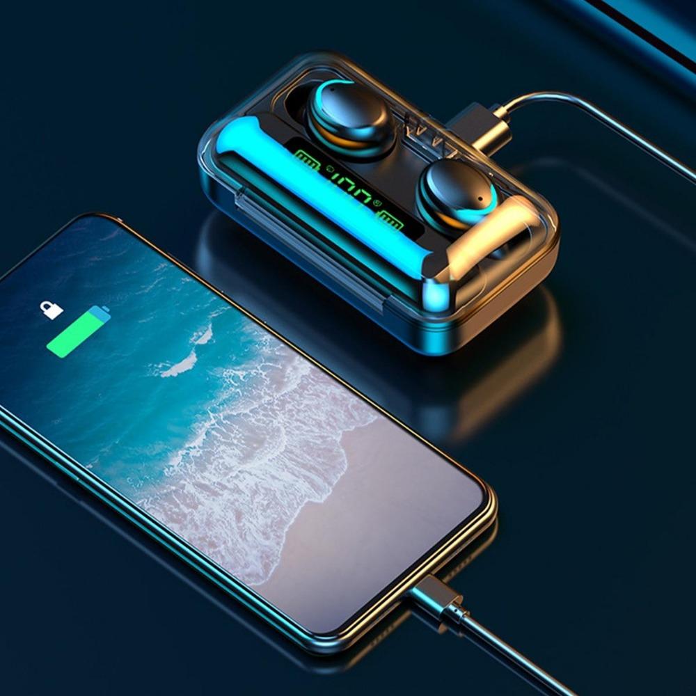 Беспроводные Bluetooth-гарнитуры с шумоподавлением CVC8.0 TWS 8D HIFI 5.0