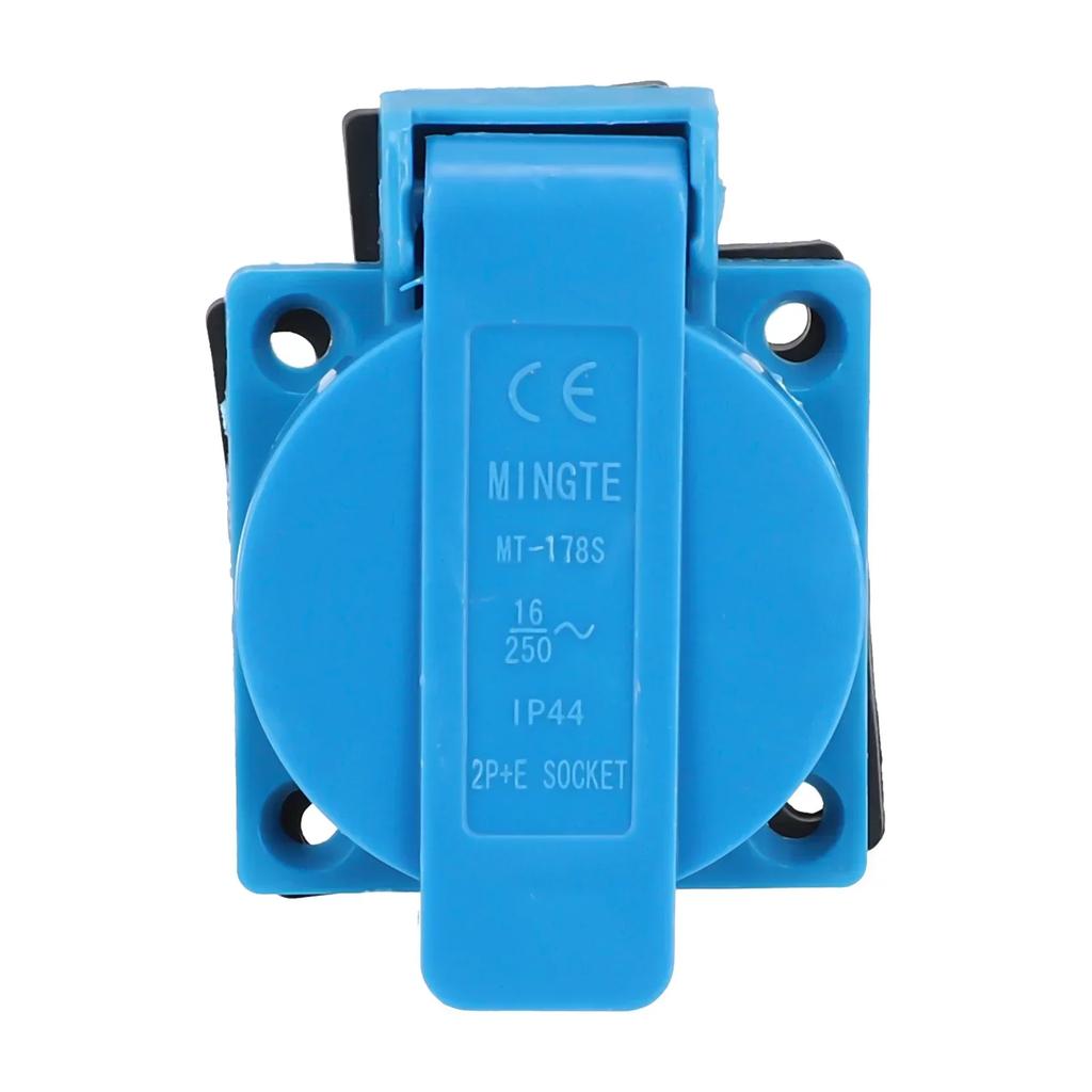 Вспомогательная розетка 220 В, медная европейская вилка для генератора мощностью 1-10 кВт, длительный срок службы, стойкость к окислению