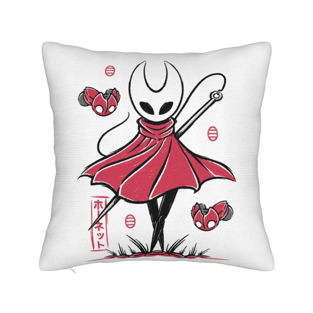 Чехлы на квадратные подушки Hollow Knight Полиэстер Автомобильный Чехол для подушки Экшен-приключение Креативный Декор Чехол для подушки 4545