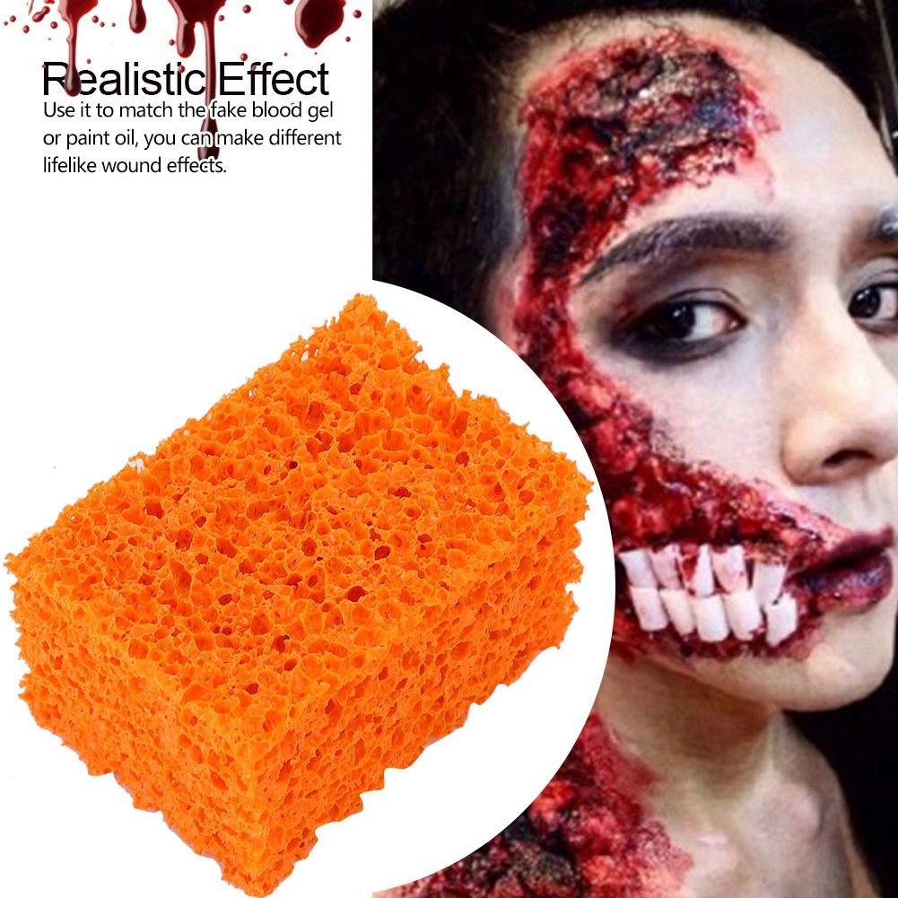 FX Blood Scar Stubble Effect Wound Makeup Stipple Sponge для Хэллоуина, Рождества (Маленькое отверстие)