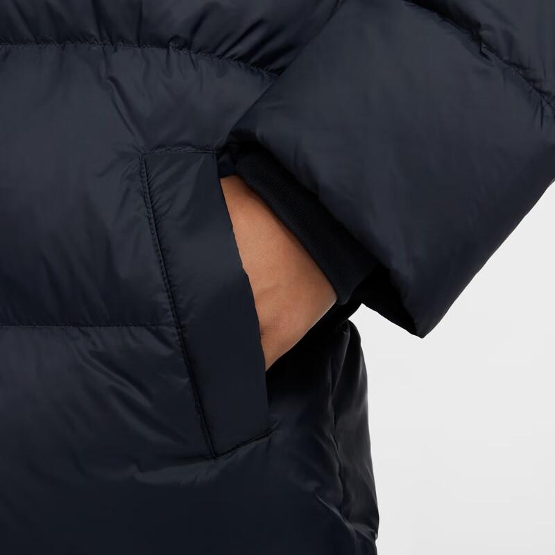 Nike Детские пуховые куртки с капюшоном, несъемным, средней жесткости IR0028-010