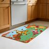 Cartoon Cute P-PoohS-B-BearS Floor Mat Footpad Mats Style Soft Bedroom Floor House Laundry Room Mat Anti-skid Household Carpets