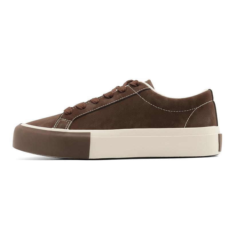 Мода 2025 Новое поступление Мужские Женские Парные Замшевые Кроссовки Повседневная обувь 36-44 Ретро Дышащие Нескользящие для Ежедневной Ходьбы