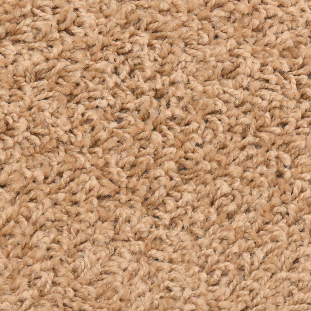 Stair Treads 10 pcs 56 x 17 x 3 cm Beige Semi circular