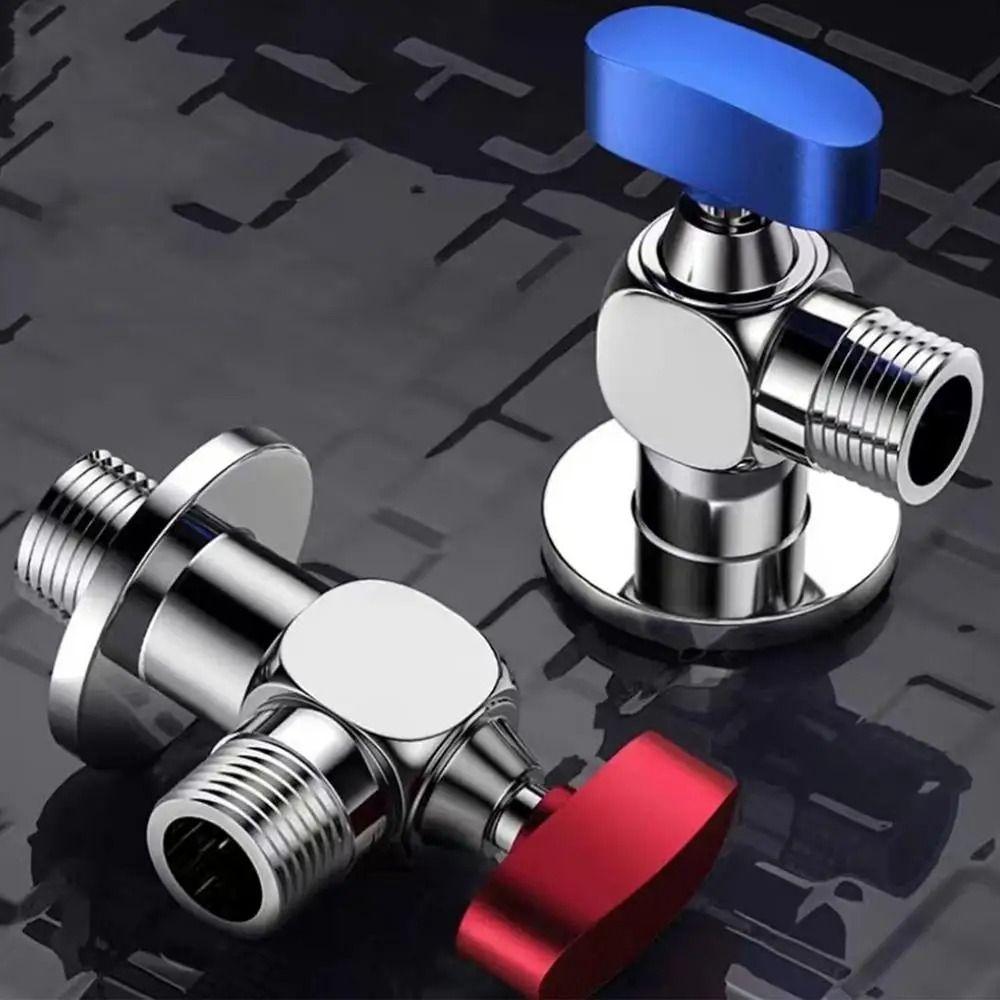 Hot and Cold Water Water Pipe Shut Off Valve High Flowing Triangular Valve Showers