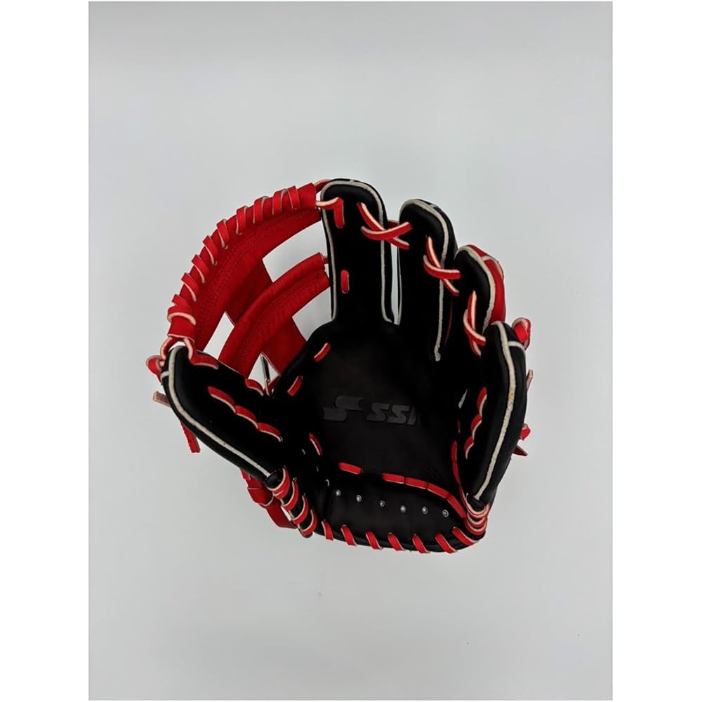 SSK SSGB76108 Softball Glove Black/BOR (9032) Size L for Infield Players