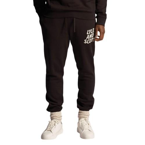 Lyle & Scott Mens Ripple Logo Jogging Bottoms