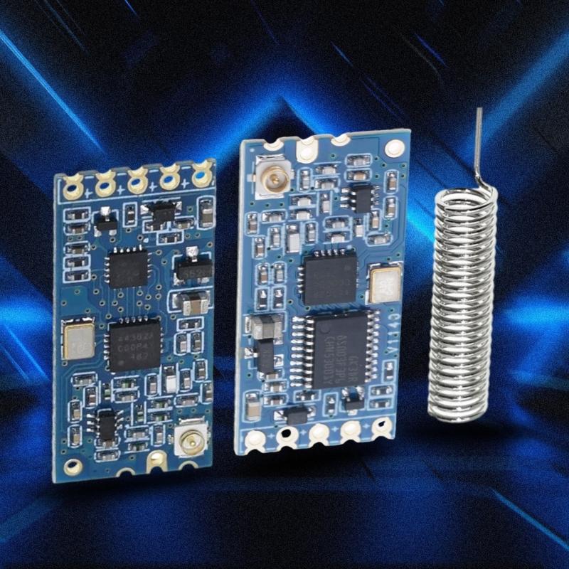 HC-12 SI4438/HC-12 SI4463 Беспроводной модуль UART-интерфейсы Дальняя связь 433 МГц Беспроводной последовательный порт Модуль